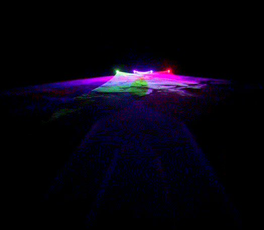 🌟 Epic 4k Colorful Laser Show | Dark Background Visual Spectacle 🌌