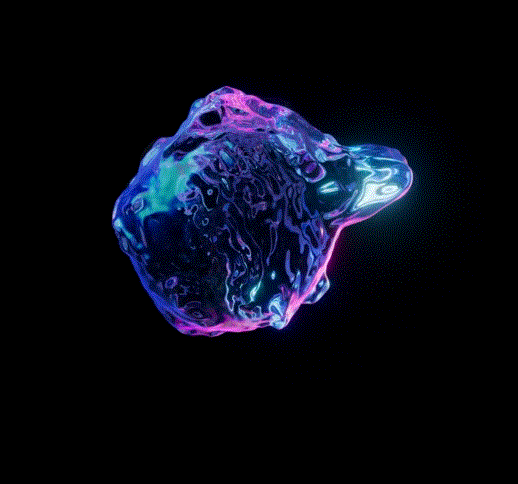 Liquid Ball VJ Loop | Seamless Fluid Sphere Visual