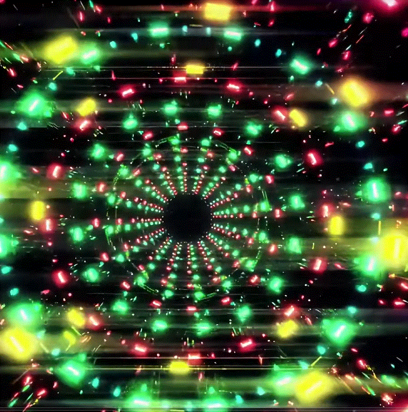 🌈 Psychedelic Trippy Lights ｜ Mind-Bending Visual Experience 🌀