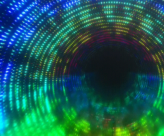 🎨 Rainbow Flight VJ Loop | Trippy Colorful Visuals in 4K 🌈