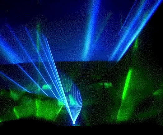 🔴 TWO LASERS SHOW LOOP | Hypnotic Visuals for VJs & Parties 🔴