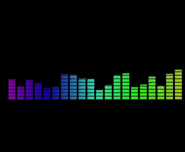 🎧 Equalizer VJ Loop | Audio Reactive Visuals | HD/4K
